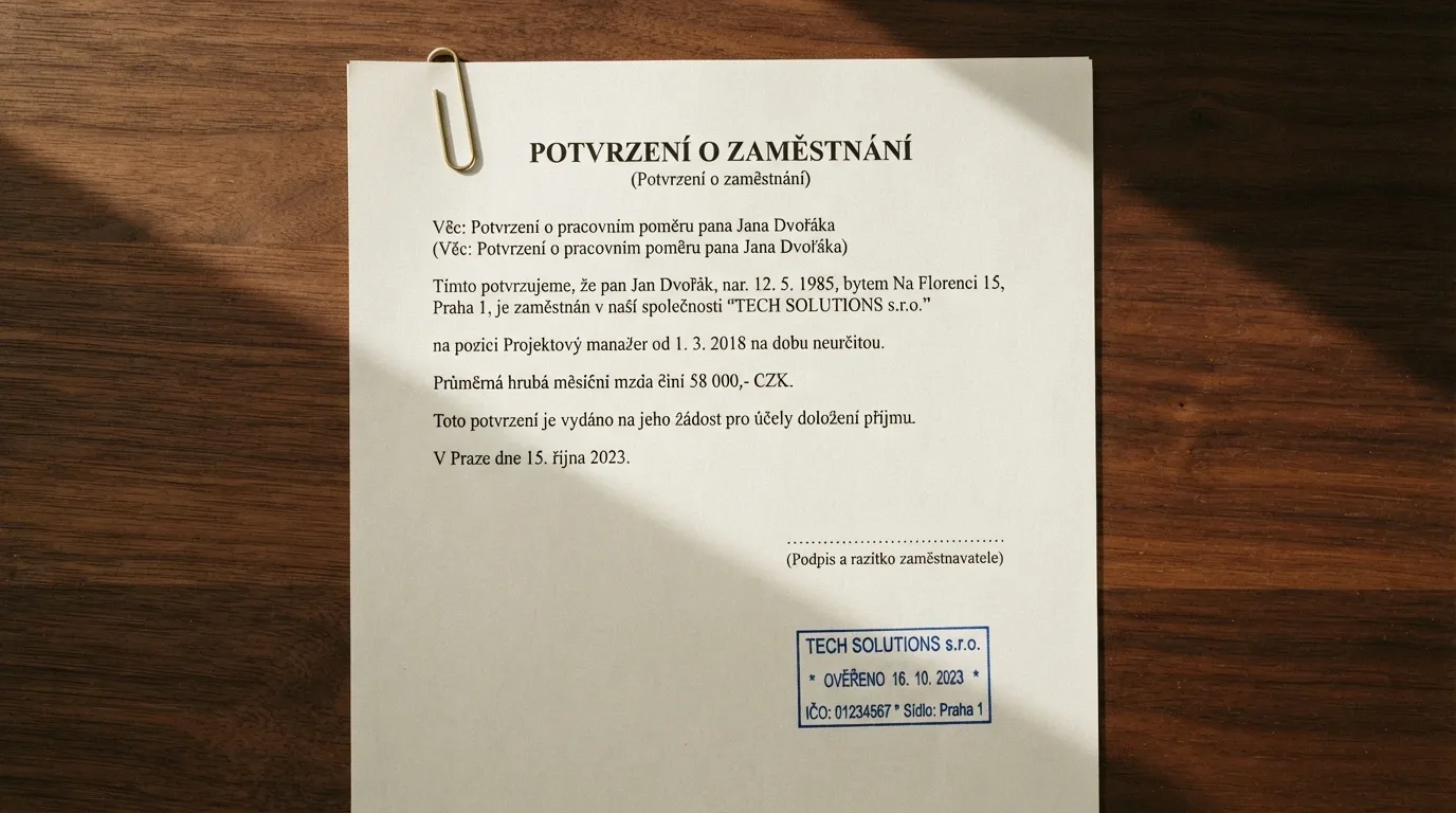 Dokument licence Ministerstva financí ČR pro provozování hazardních her