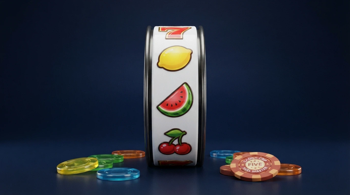 Koláž logotypů poskytovatelů automatů (Pragmatic Play, Synot, Apollo, Kajot, Play'n GO, Tech4Bet, Wazdan) na tmavém pozadí s prvky slotových grafik