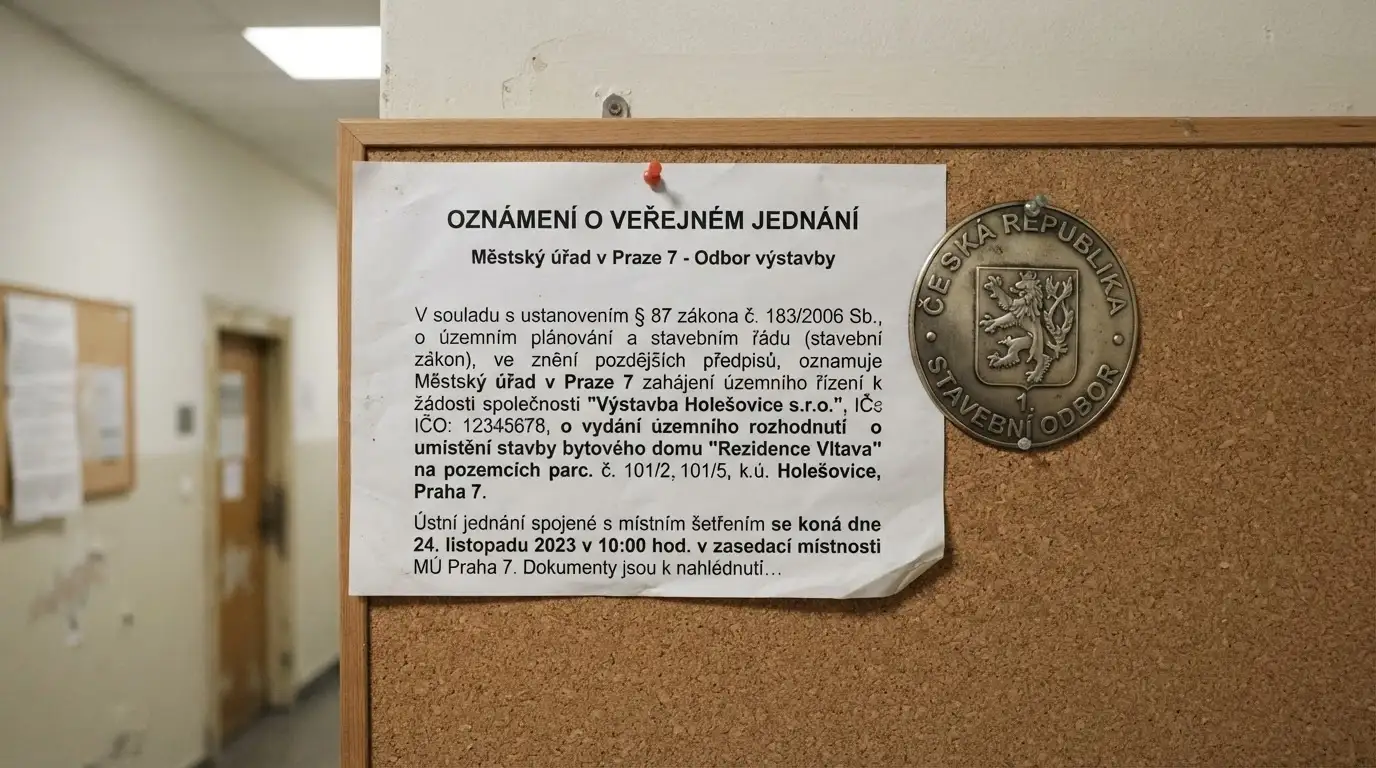 Úřední deska s textem zákona o hazardních hrách, vedle pečeť Ministerstva financí ČR